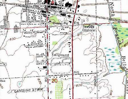 Imlay City Fair - Topo Map (newer photo)